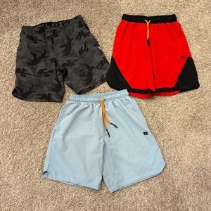 3 pairs of men’s size small shorts